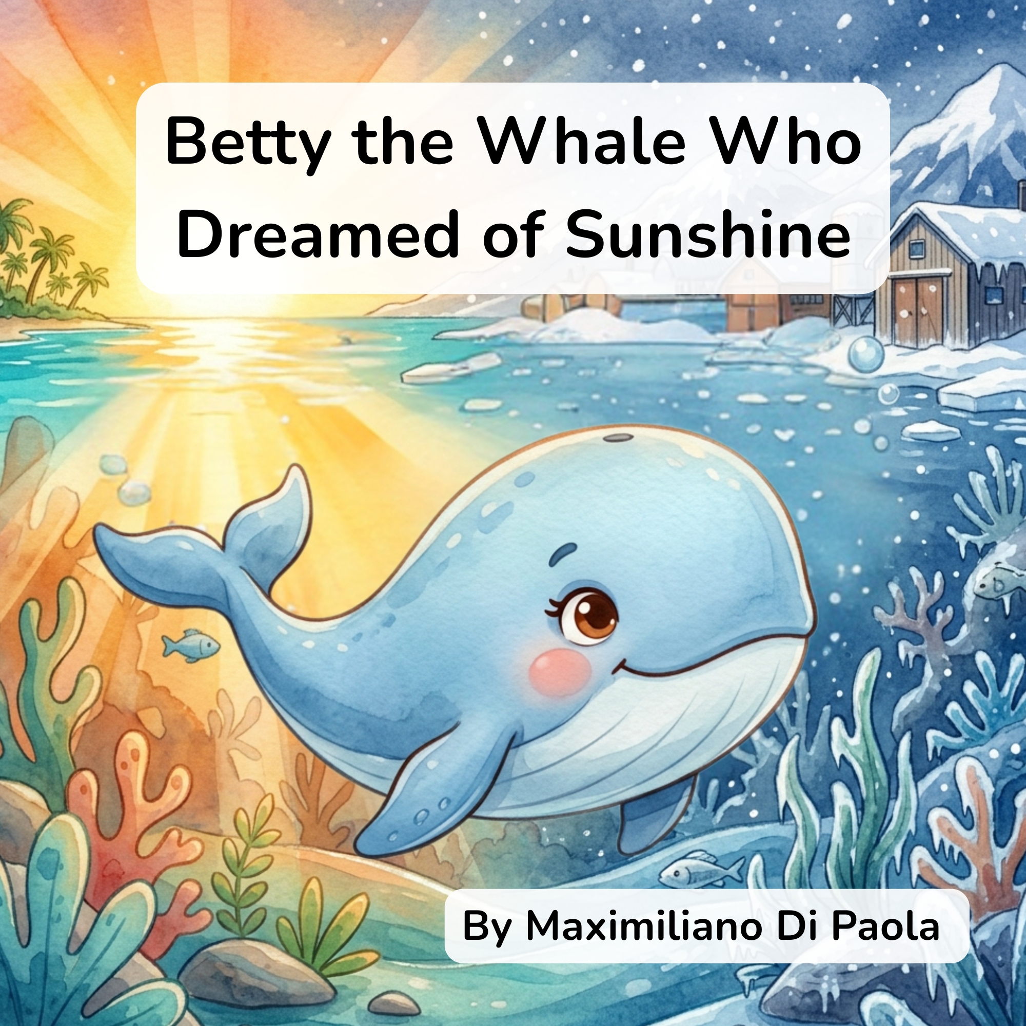 Book Cover Betty the Whale Who Dreamed of Sunshine