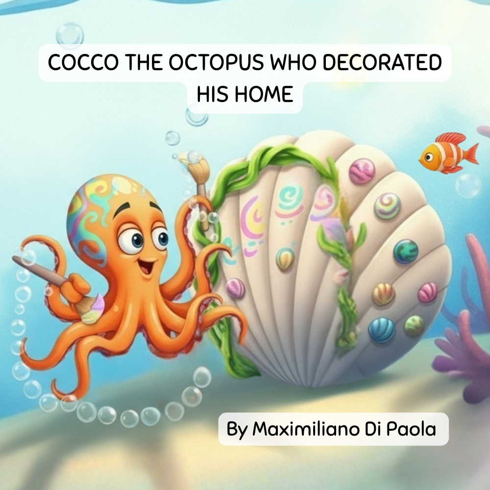 Book Cover COCCO THE OCTOPUS WHO DECORATED HIS HOME