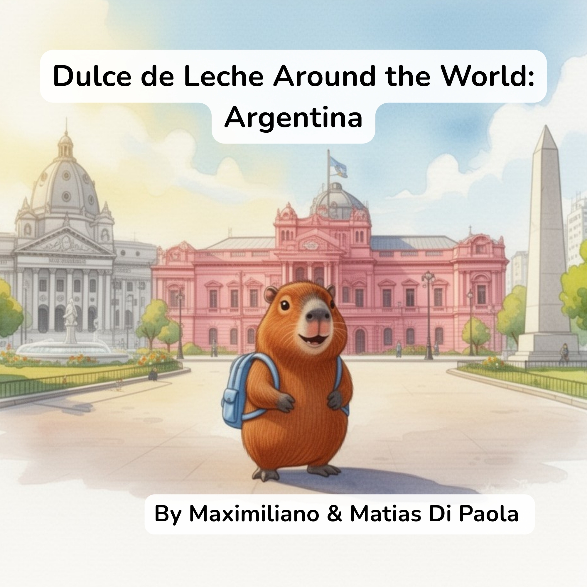 Book Cover Dulce de leche around the world - Argentina