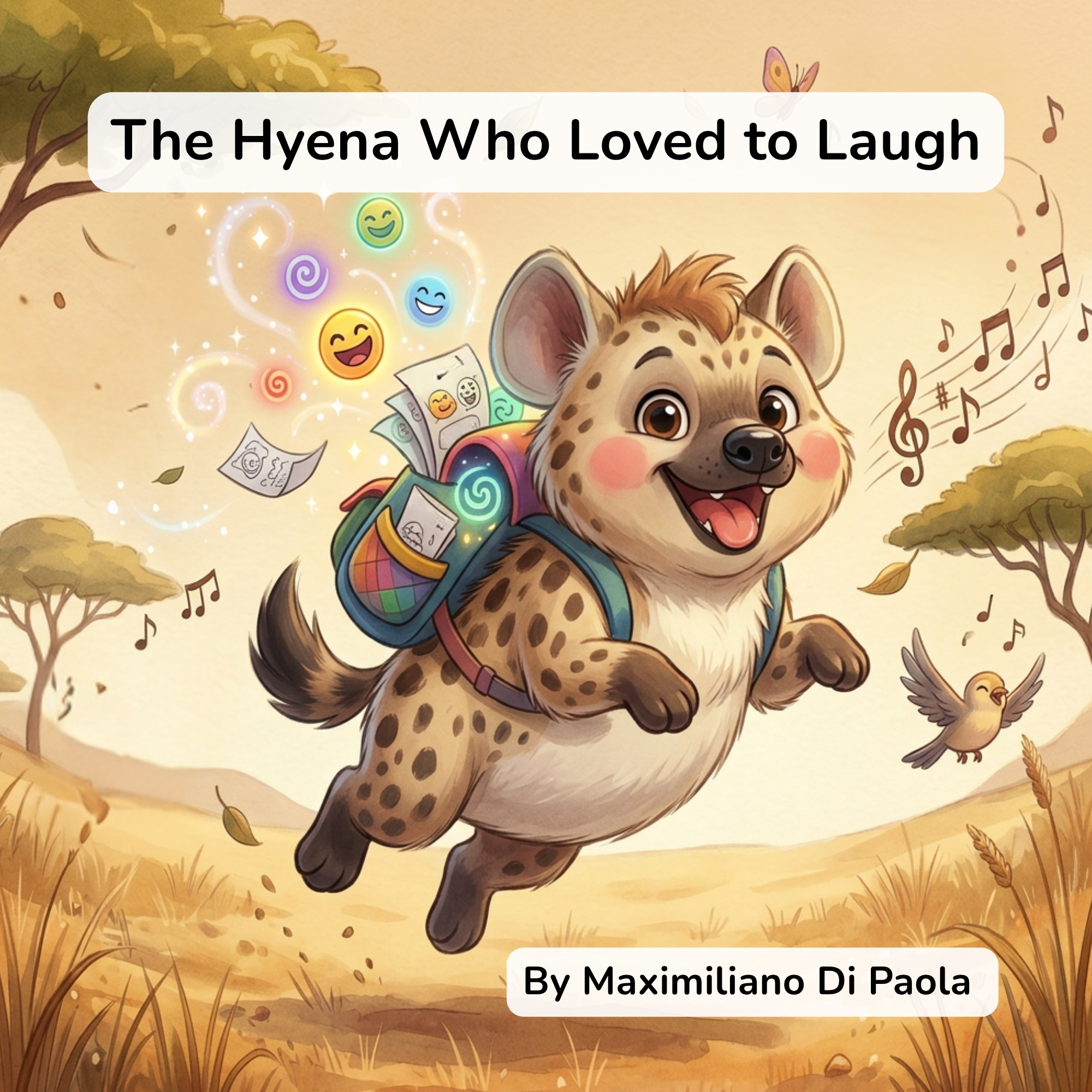 Book Cover Erica The Hyena Who Loved to Laugh