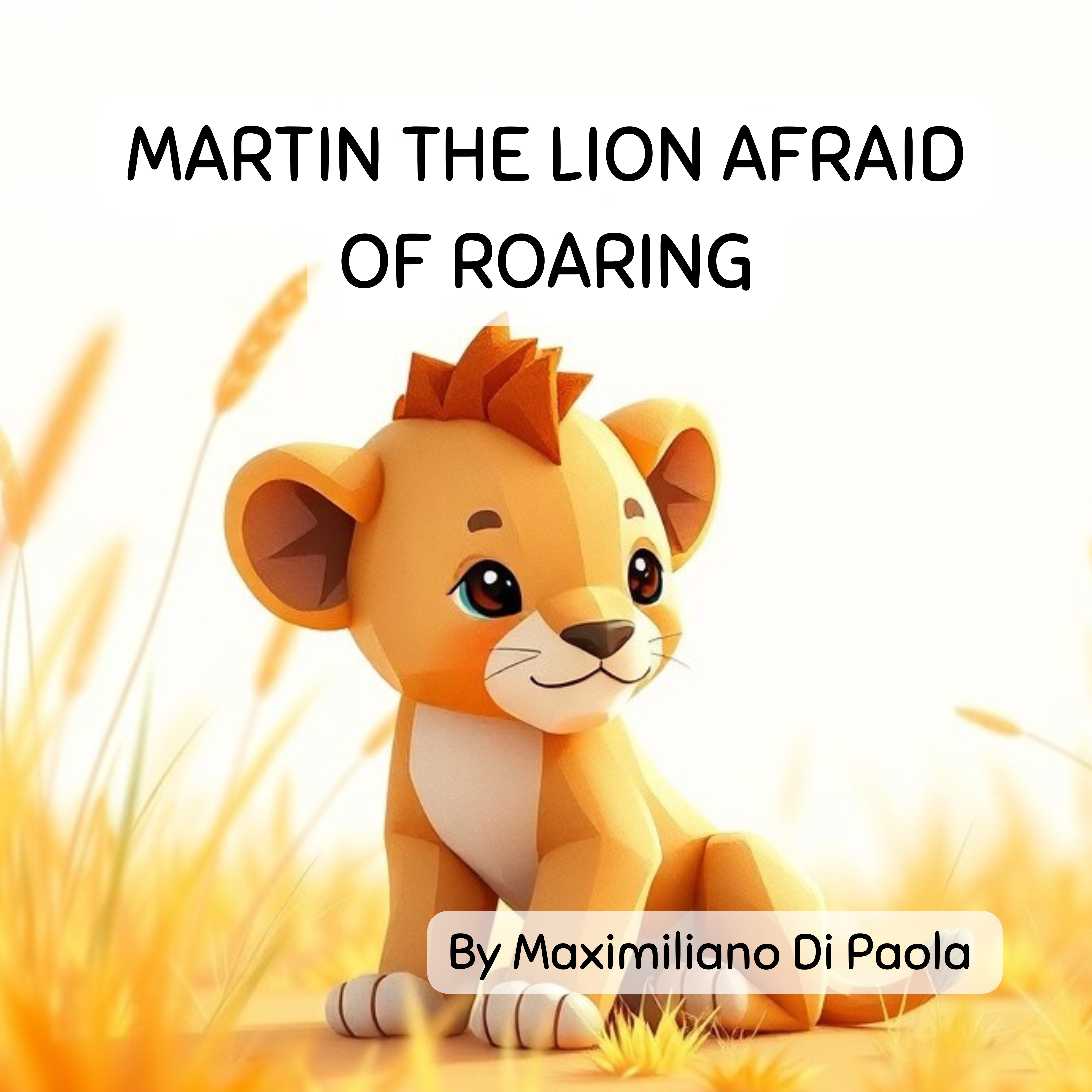 Book Cover MARTIN THE LION AFRAID OF ROARING