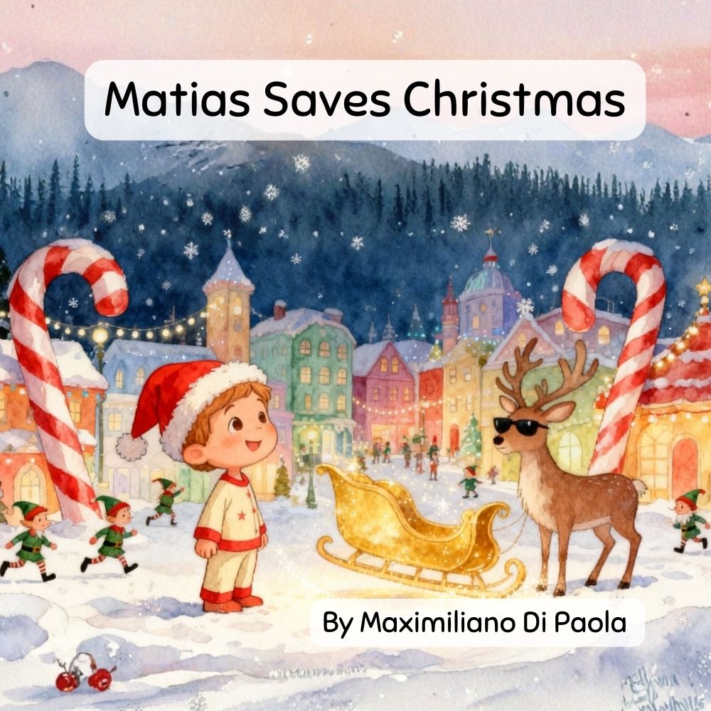 Book Cover Matias Saves Christmas