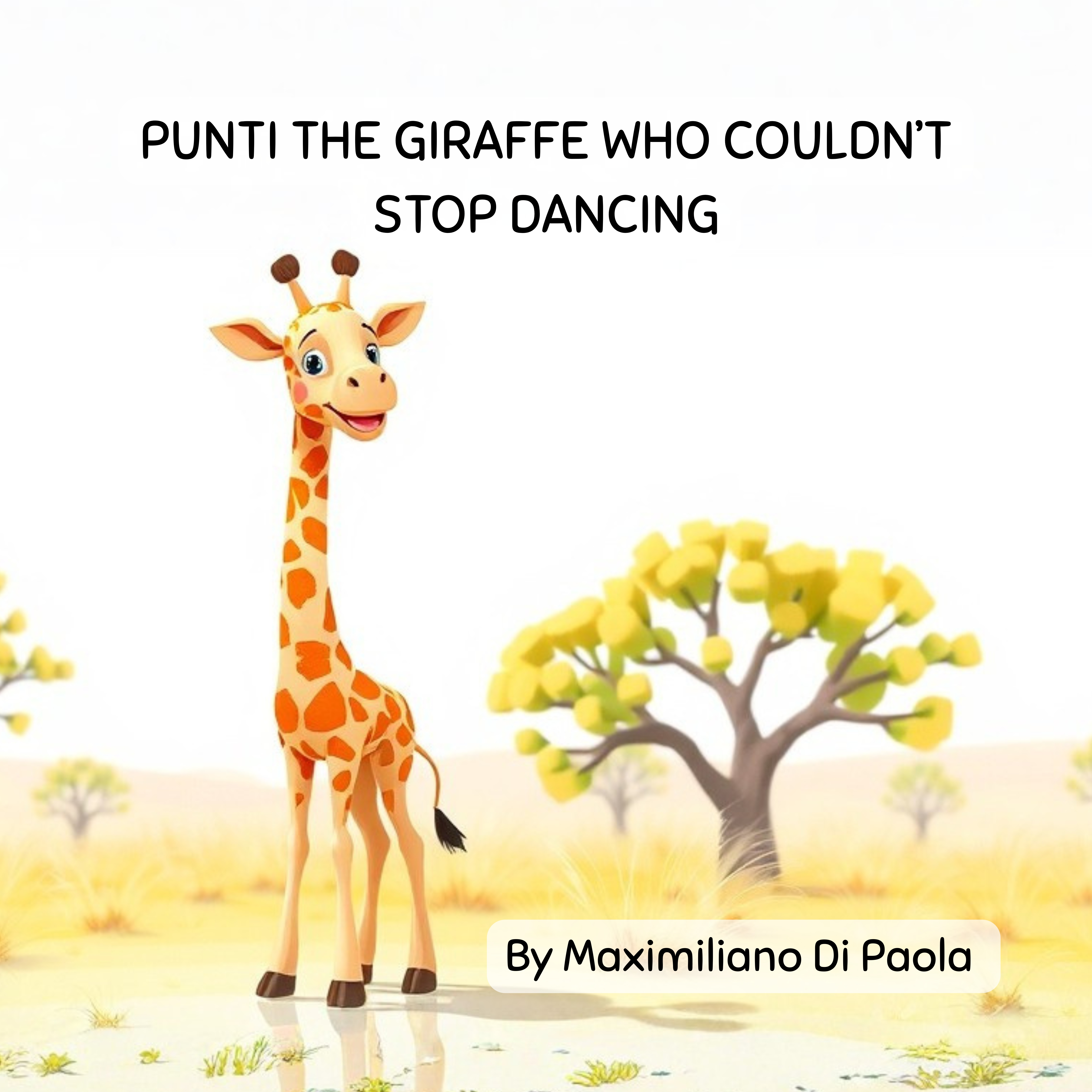 Book Cover PUNTI THE GIRAFFE WHO COULDN’T STOP DANCING