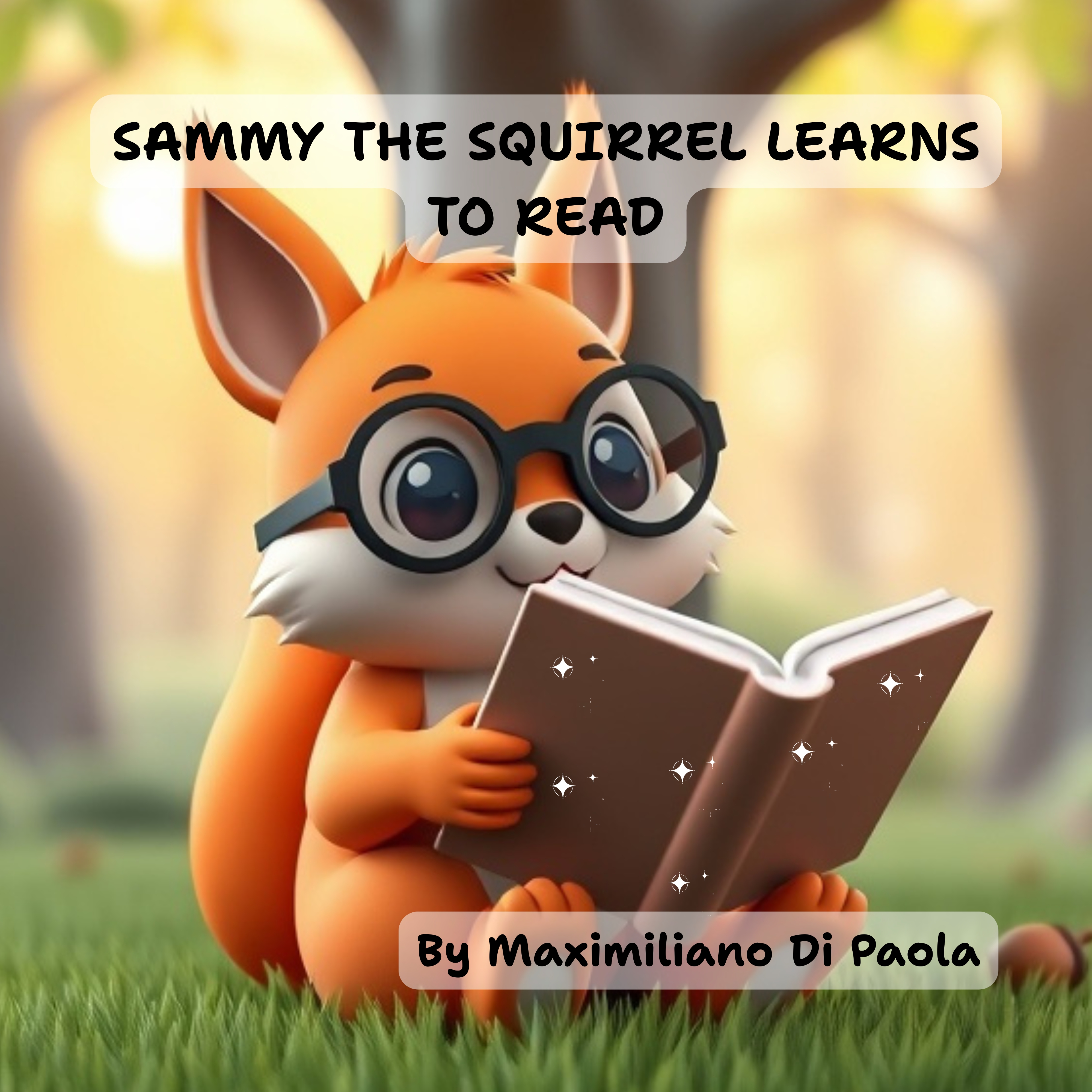 Book Cover SAMMY THE SQUIRREL LEARNS TO READ
